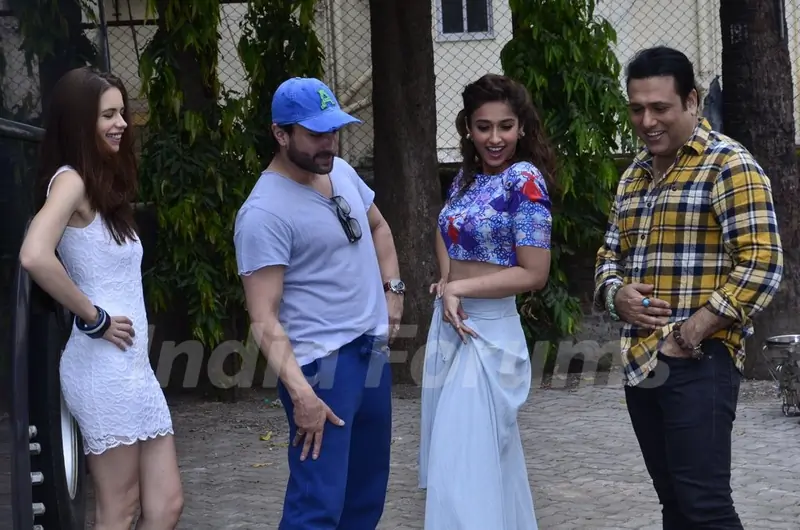 Kalki Koechlin, Saif Ali Khan, Ileana D'Cruz and Govinda snapped at Mehboob Studios