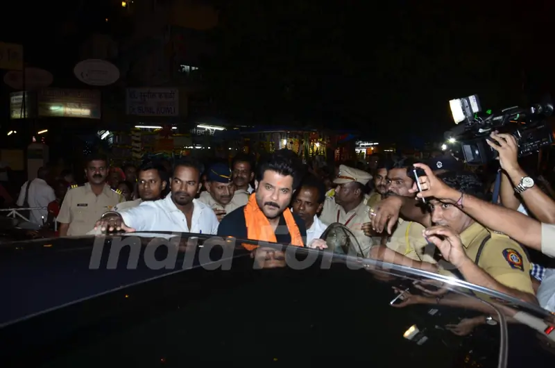 Anil Kapoor Visits Siddhivinayak