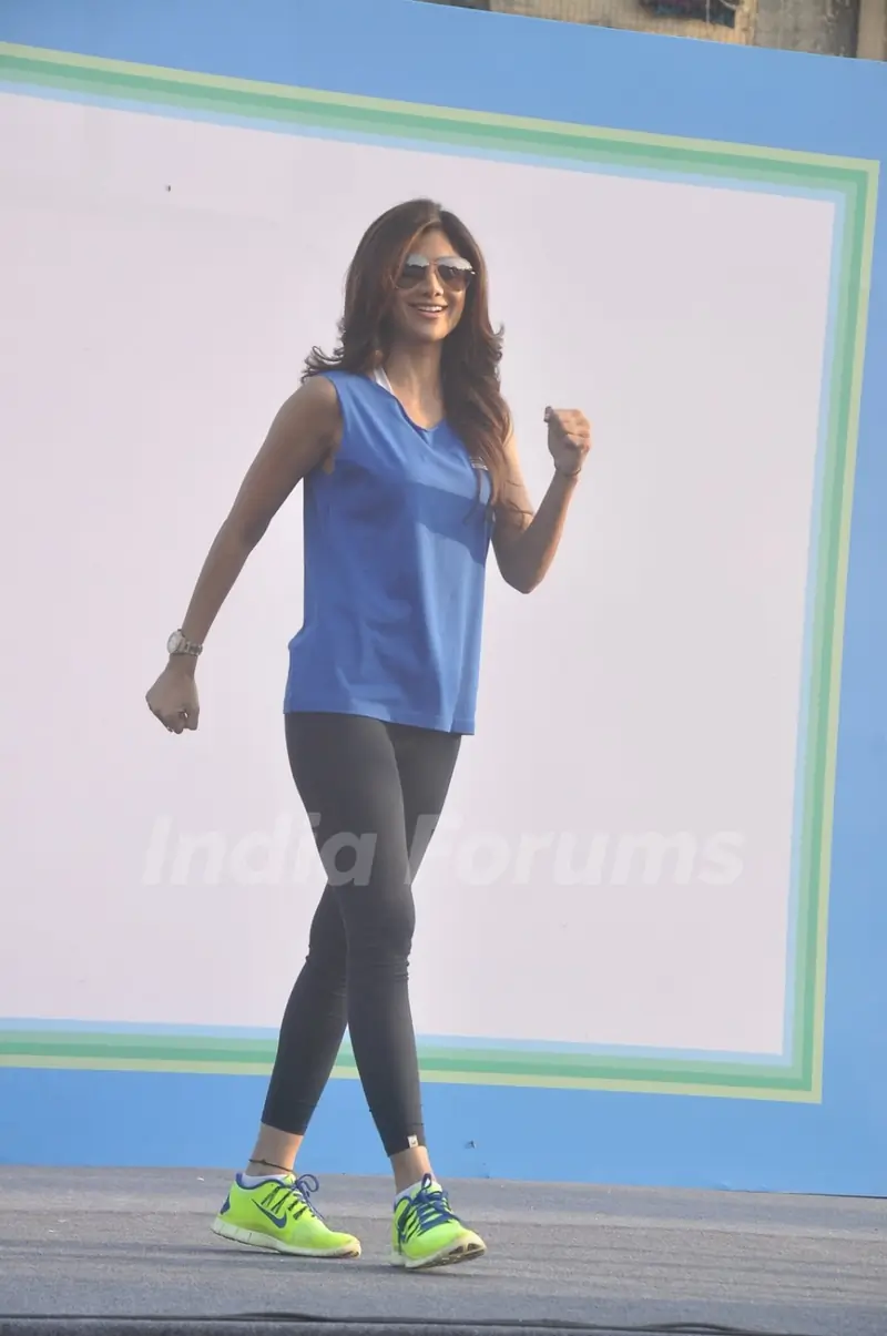 Shilpa Shetty was at Max Bupa Walk For Health