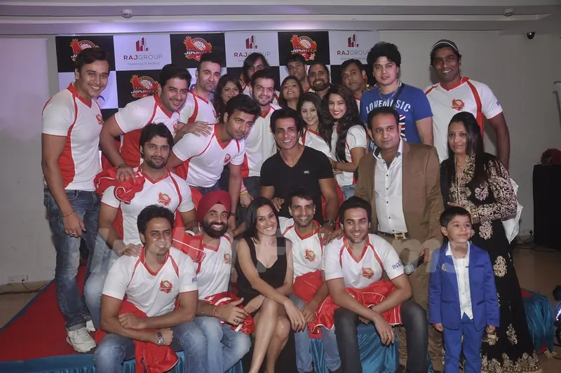 Jersey Launch of BCL Team Jaipur Raj Joshiley