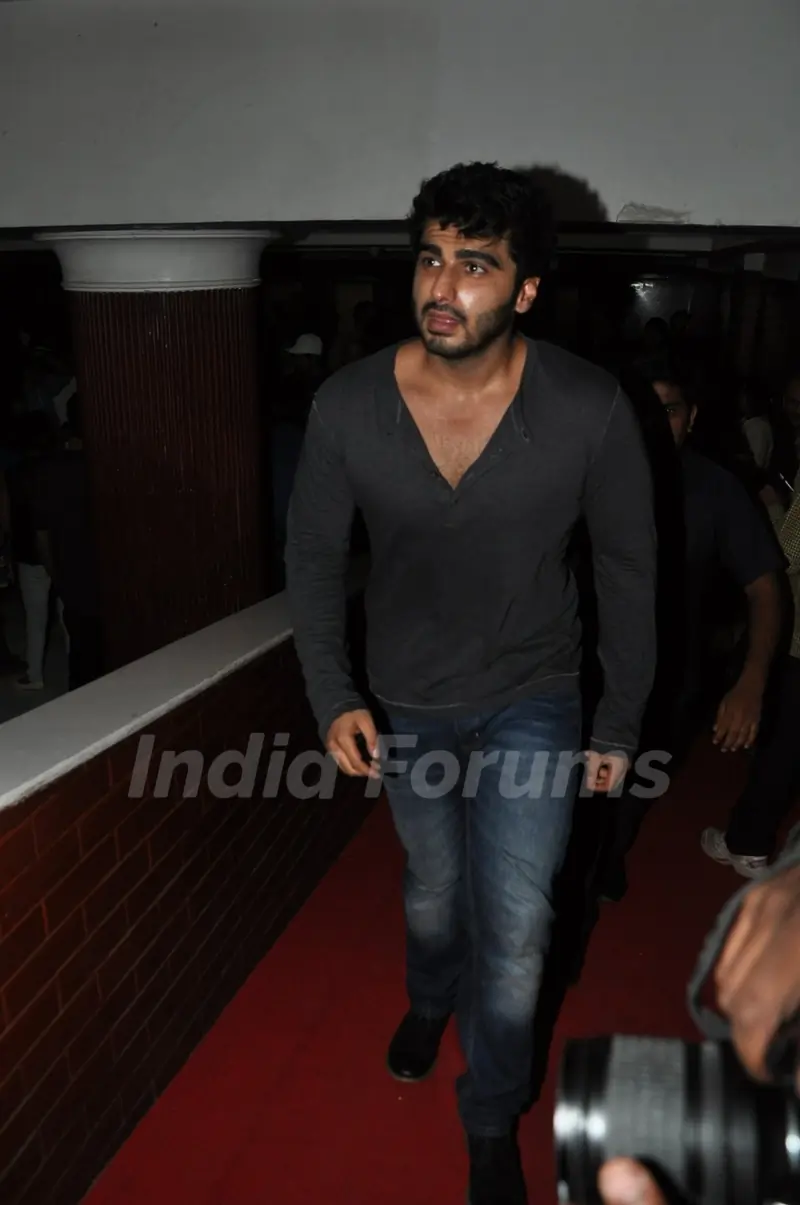 Arjun Kapoor was seen at the Special Screening of Kill Dil