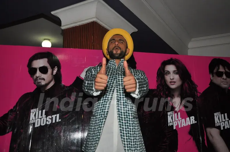 Ranveer Singh at the Special Screening of Kill Dil