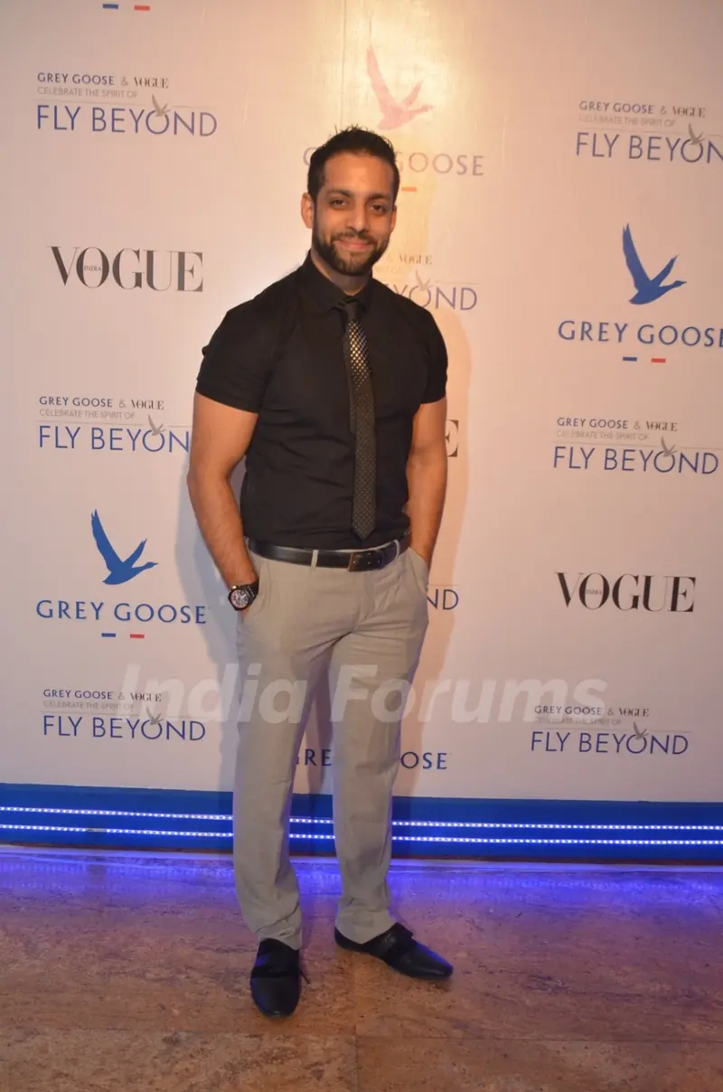 Salil Acharya was seen at the Grey Goose India Fly Beyond Awards