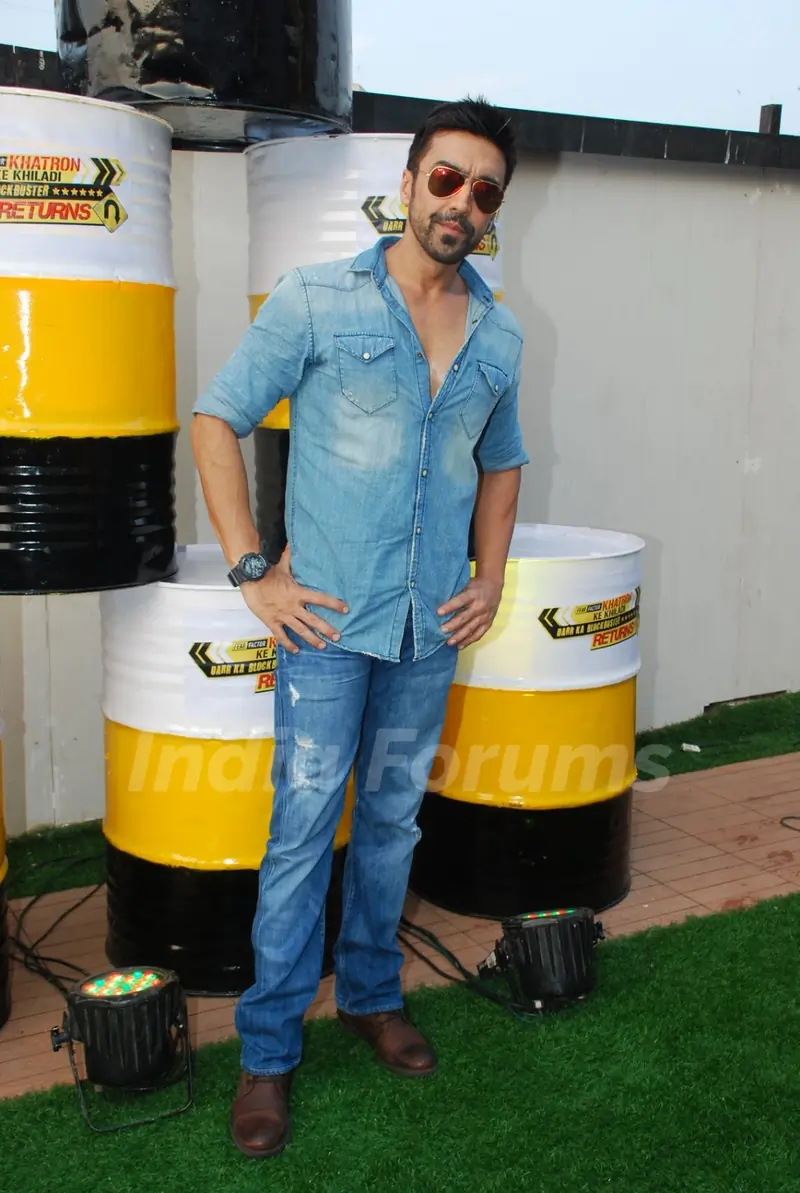 Ashish Chowdhry poses for the media at the Launch of Khatron Ke Khiladi - Darr Ka Blockbuster Return