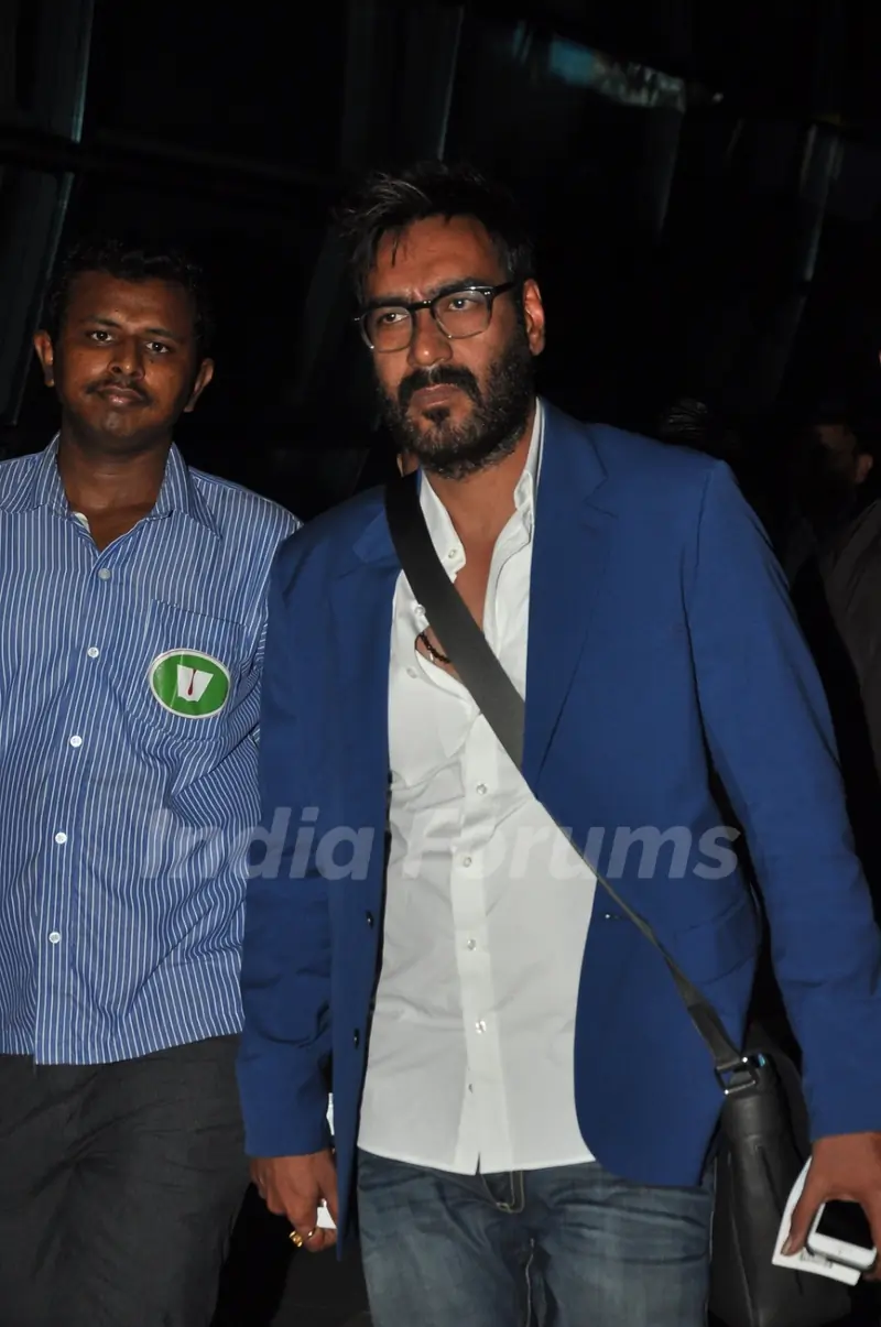 Ajay Devgn was snapped at Airport