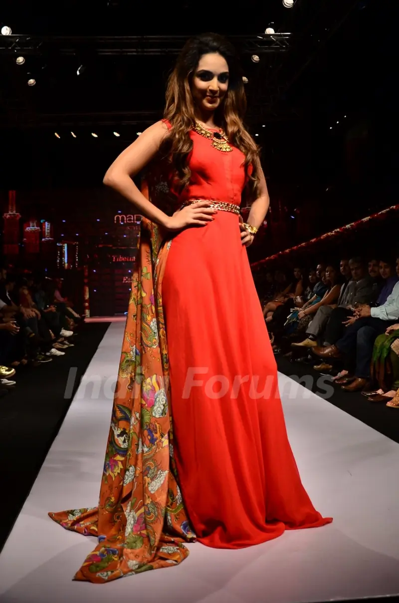 Kiara Advani walked the ramp at the Madame Style Week