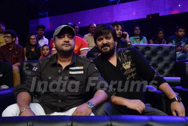 Sajid-Wajid at the Grand Finale of India's Raw Star