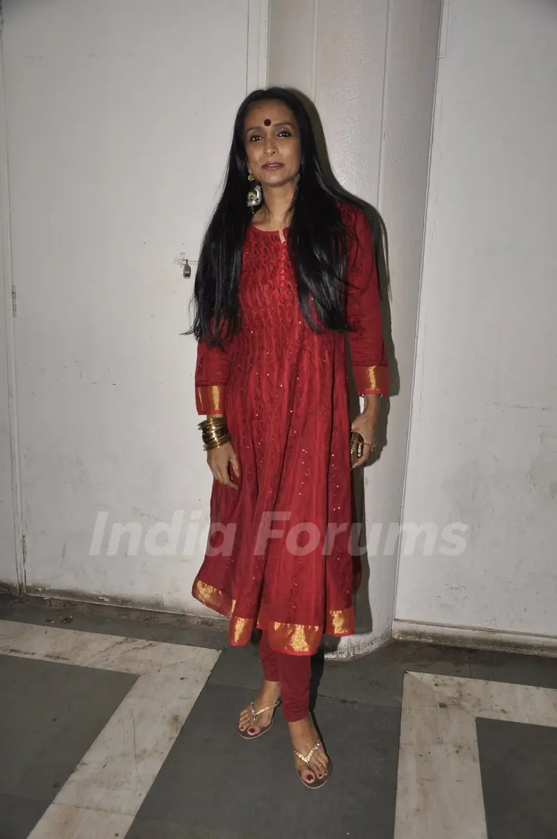 Suchitra Pillai was seen at thePremiere of Vandana Sajnani's Play 'Fourplay'
