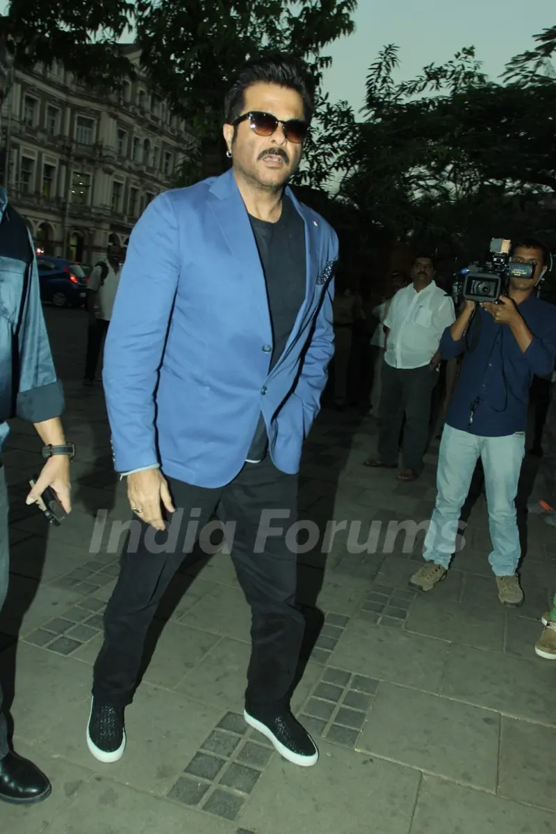 Anil Kapoor was snapped at Camel Colors Exhibition