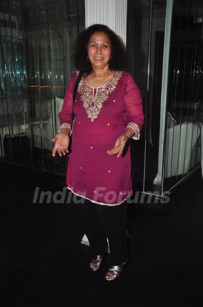 Amita Udgata poses for the media at the Success Bash of Doli Armaanon Ki