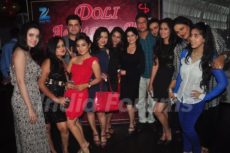 Team poses for the media at the Success Bash of Doli Armaanon Ki