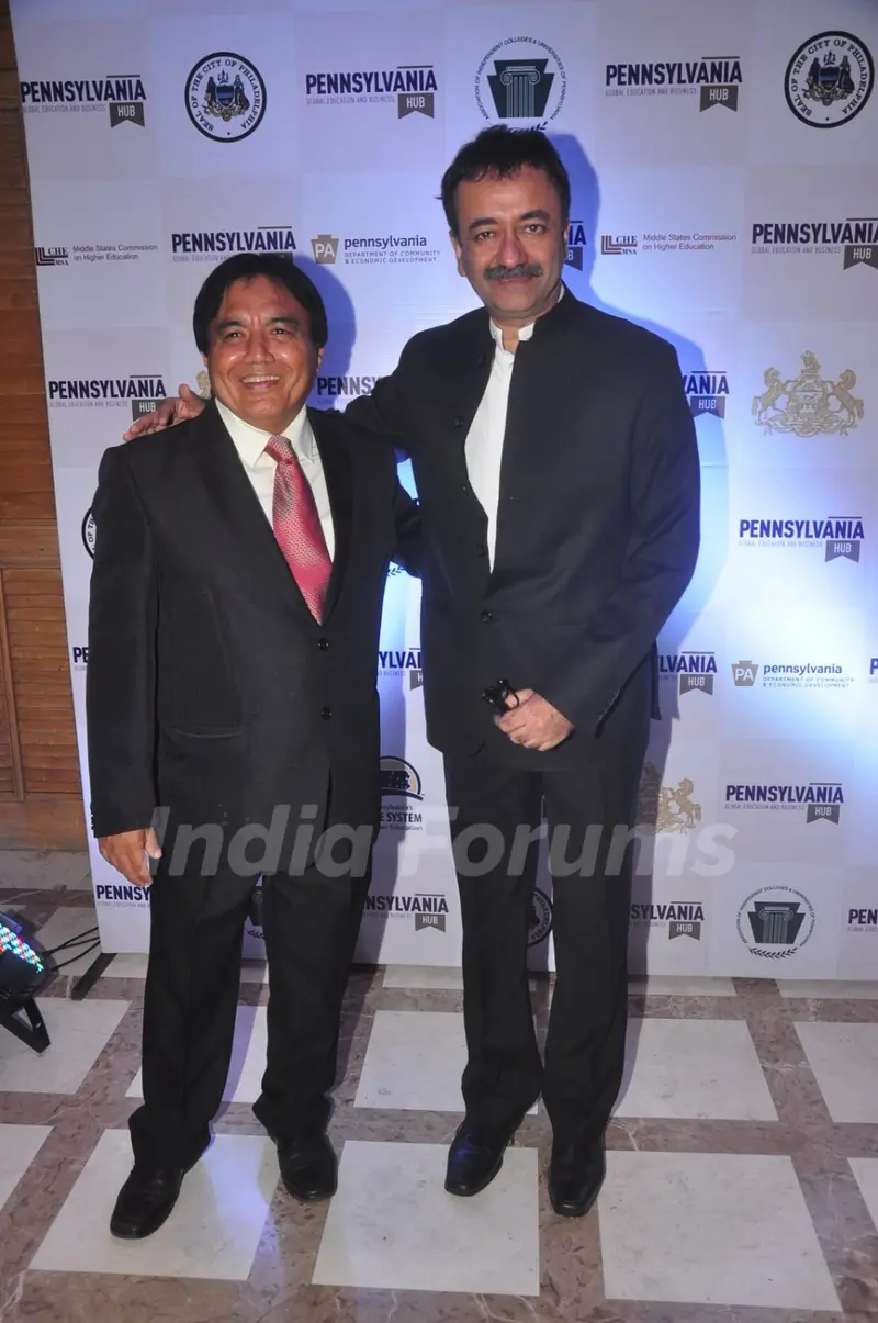 Rajkumar Hirani at The P.K. - Pennsylvania Meet