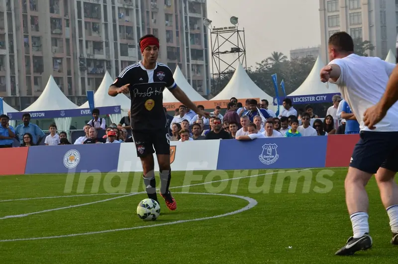 Ranbir Kapoor playing at Barclays Premier League