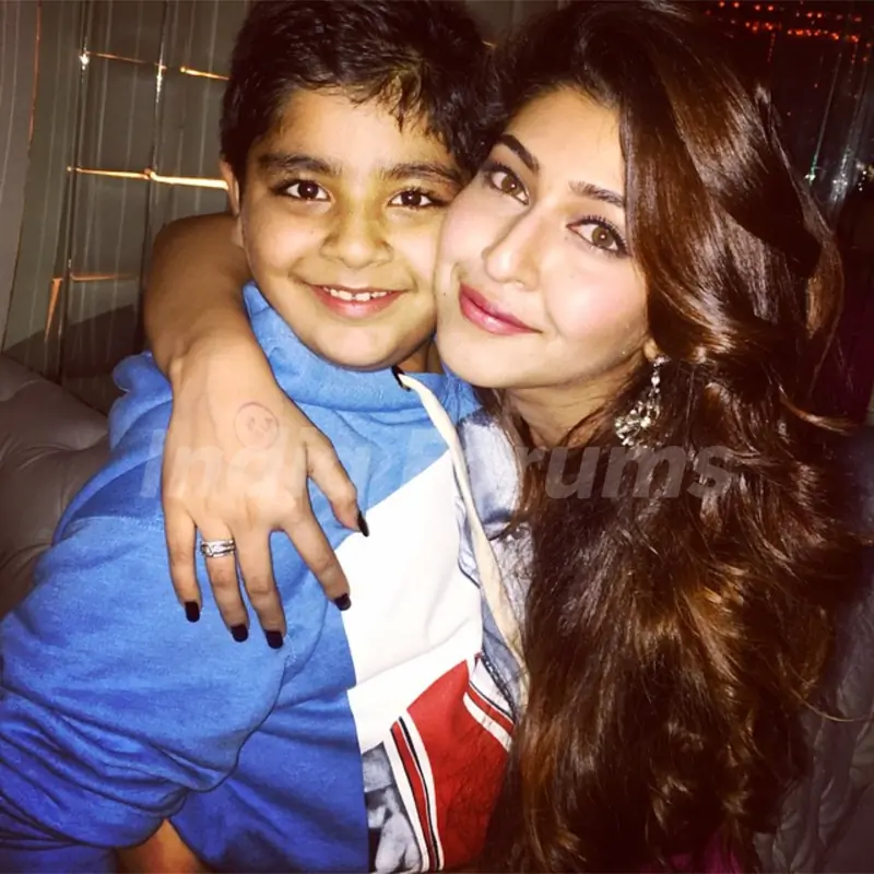 Sonarika Bhadoria with Sadhil Kapoor