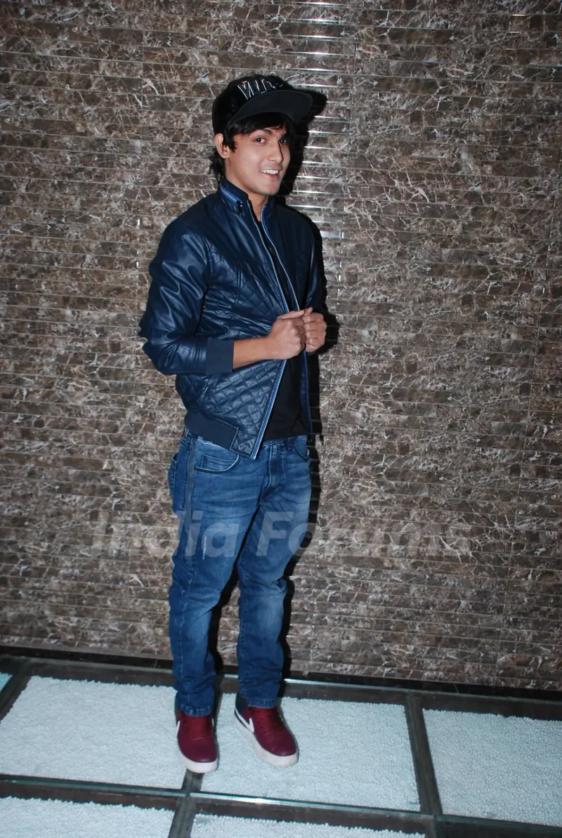 Utkarsh Gupta poses for the media at the Success Bash of Kaisi Yeh Yaariyan