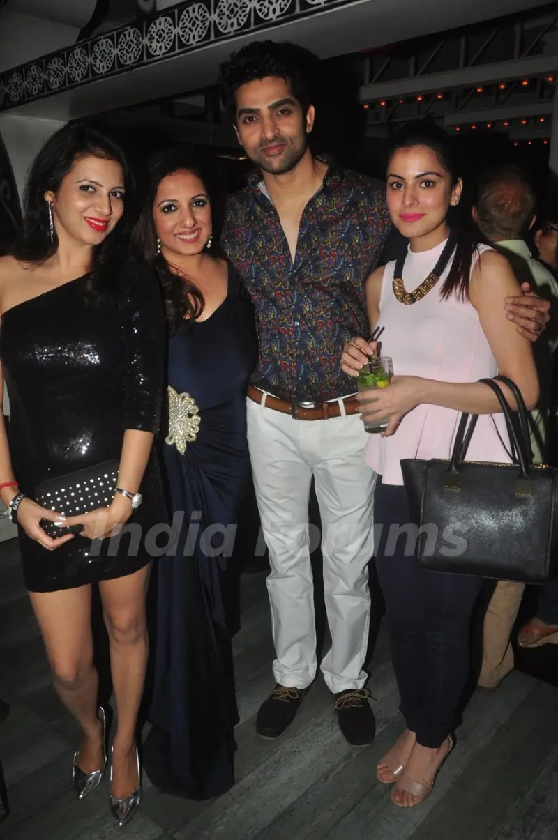 Celebs pose for the media at the Launch of Munisha Khatwani's Tarot Predictions 2015 Book