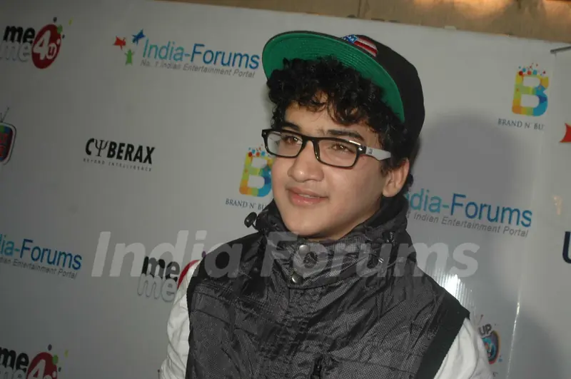 Faisal l Khan poses for the media at India-Forums 11th Anniversary Bash