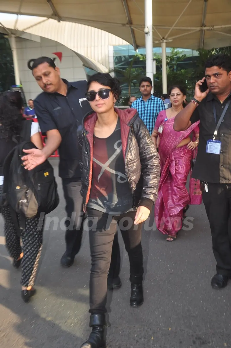 Kiran Rao was snapped at Airport