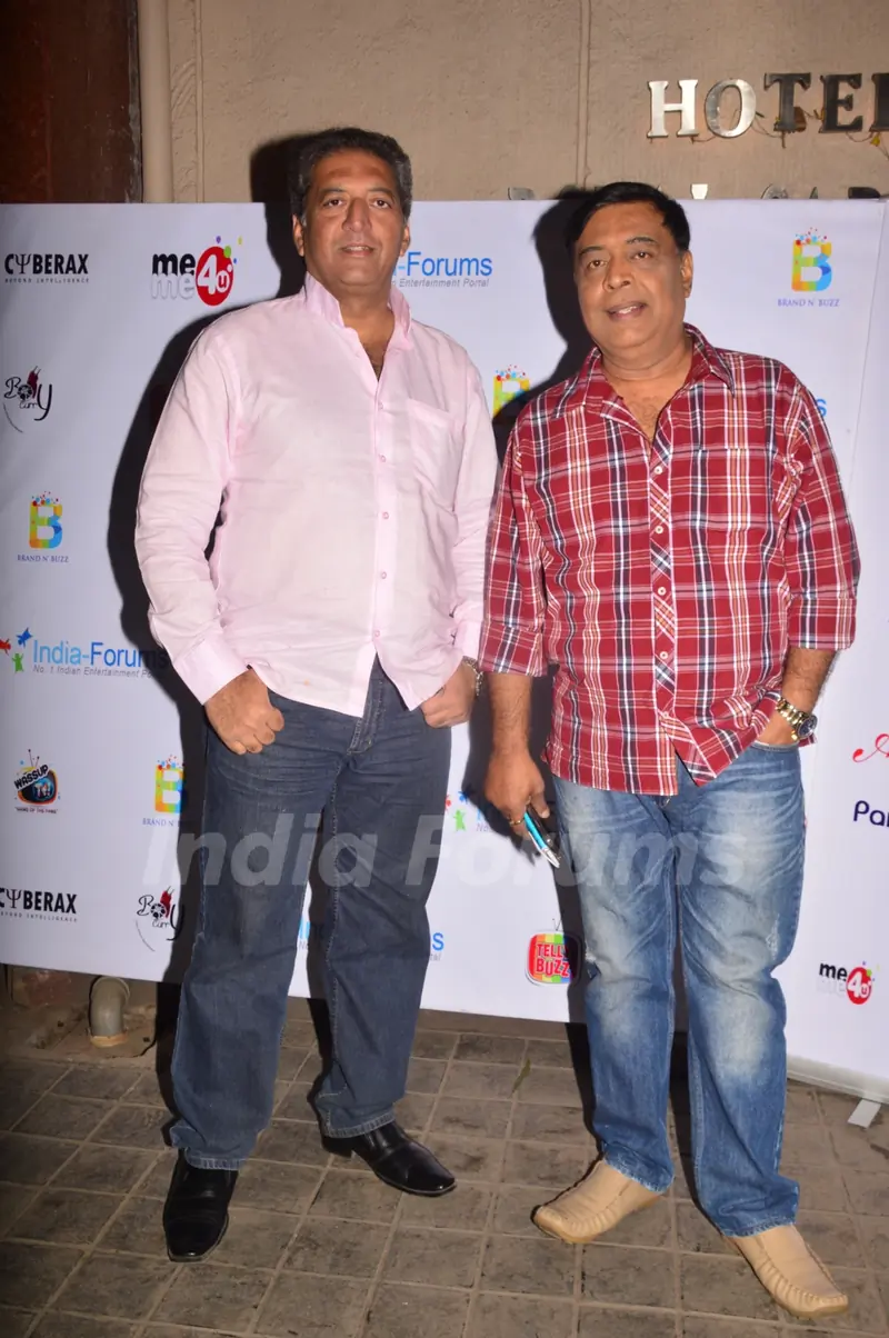 Kaushal Kapoor and Abhay Bhargava at India-Forums 11th Anniversary Bash