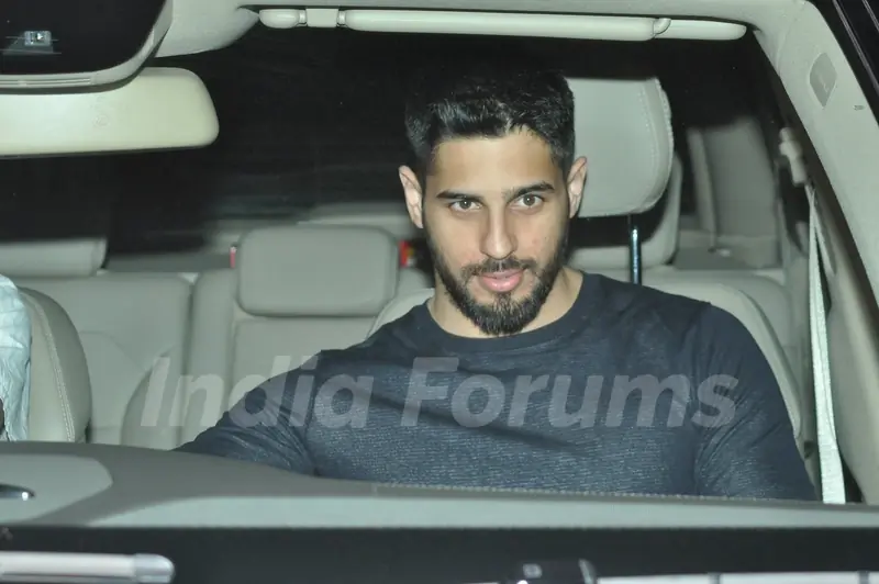 Sidharth Malhotra at the Success Bash of P.K.