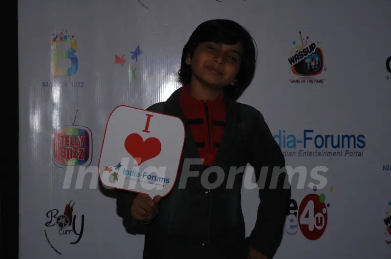 Yash Ghanekar poses for the camera at India-Forums 11th Anniversary Bash
