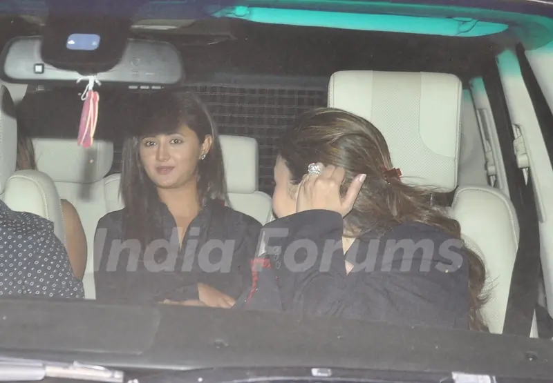 Rashmi Desai was snapped at Salman Khan's Birthday Bash
