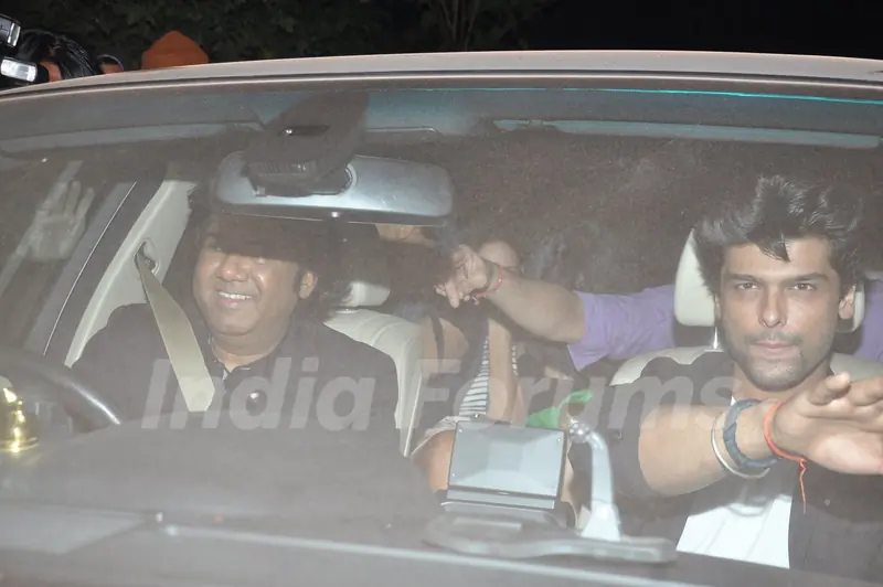 Kushal Tandon was snapped at Salman Khan's Birthday Bash
