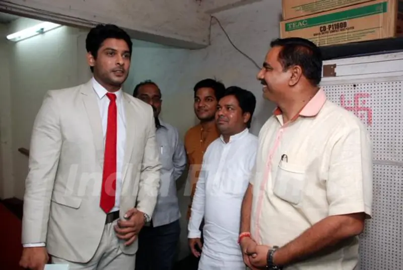 Siddharth Shukla at Atal Behari Bajpayee's Birthday celebration
