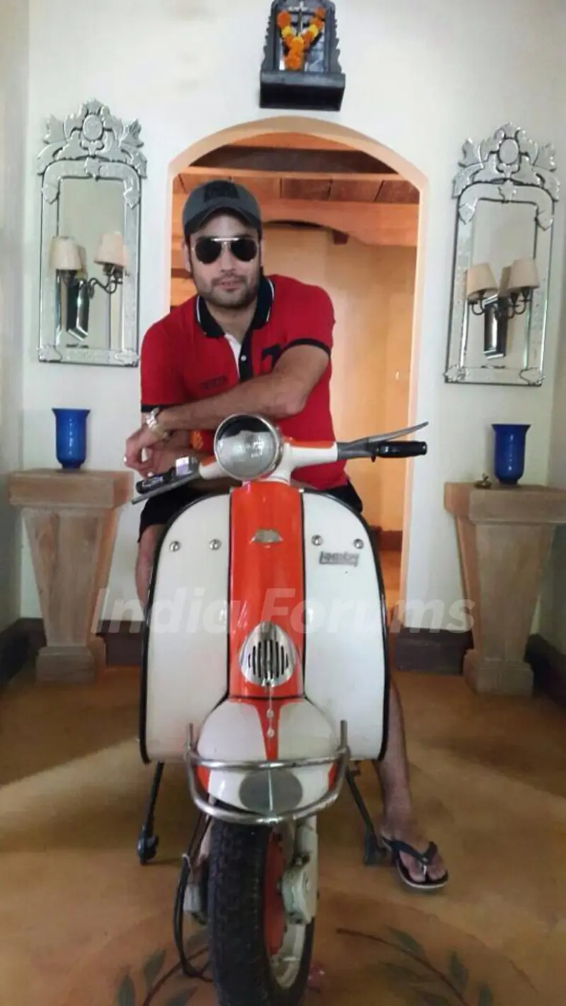 Vivian Dsena in Goa
