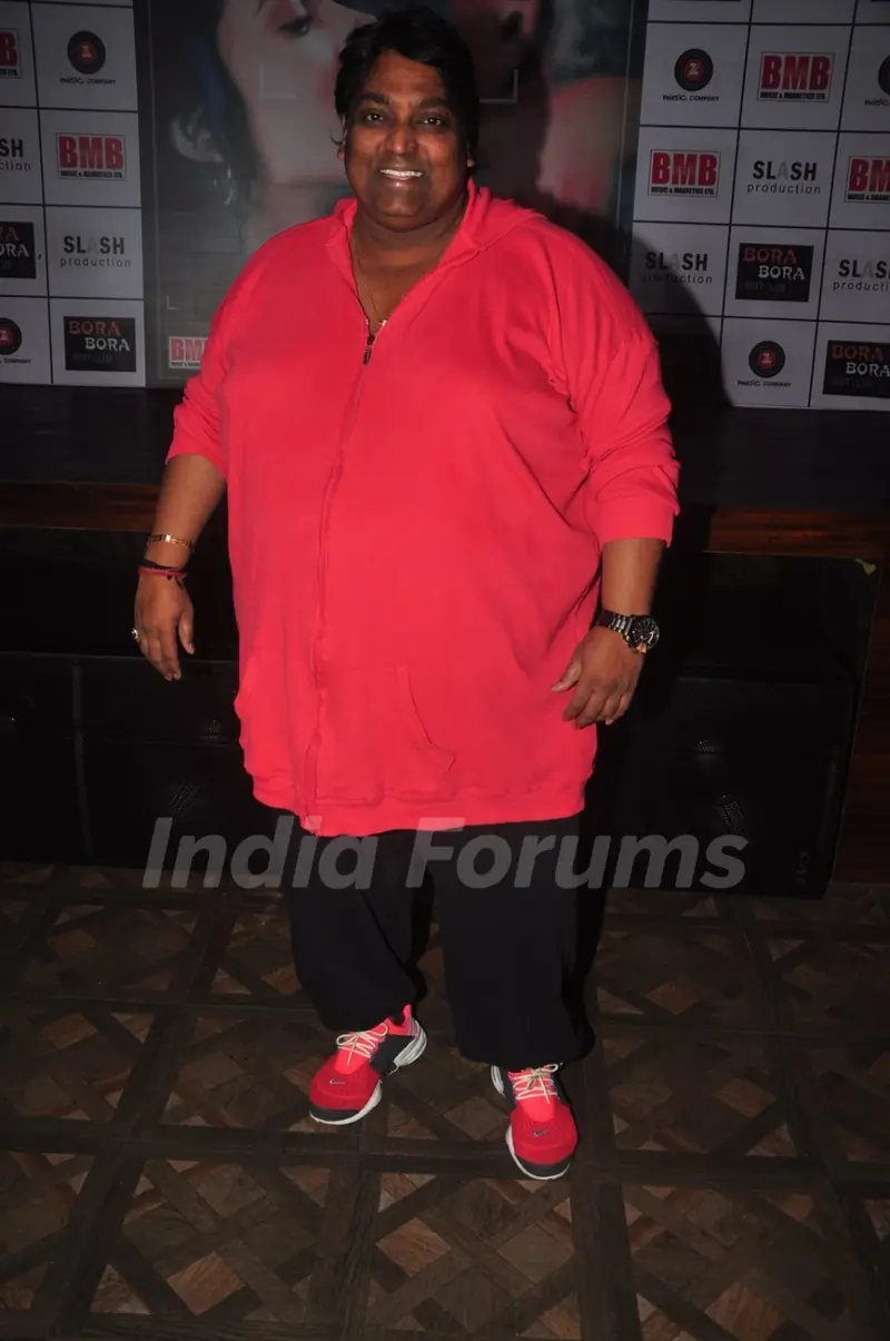 Ganesh Acharya poses for the media at the Music Launch of Dirty Politics