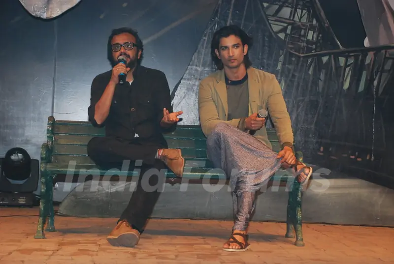 Dibakar Banerjee interacts with the audience at the Trailer Launch of Detective Byomkesh Bakshy!