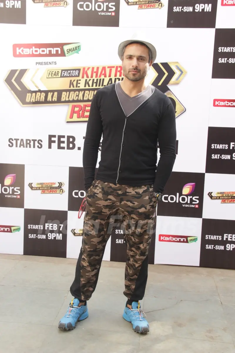 Iqbal Khan at the Launch of Khatron Ke Khiladi - Darr Ka Blockbuster Returns