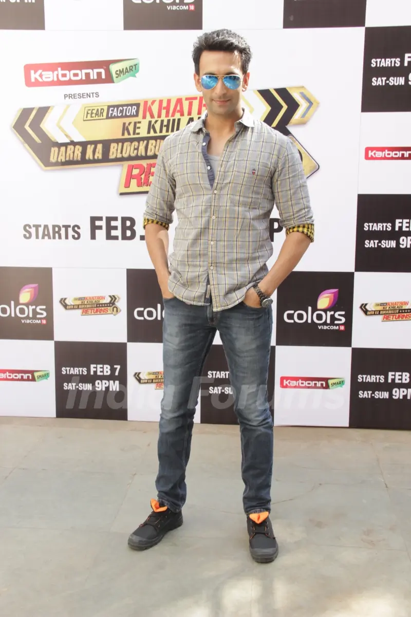 Nandish Sandhu at the Launch of Khatron Ke Khiladi - Darr Ka Blockbuster Returns