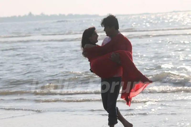 Anas Rashid with Deepika Singh