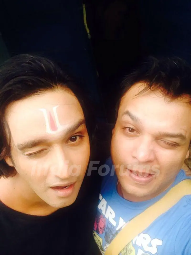 saurabh Raaj Jain with Siddharth Tiwari