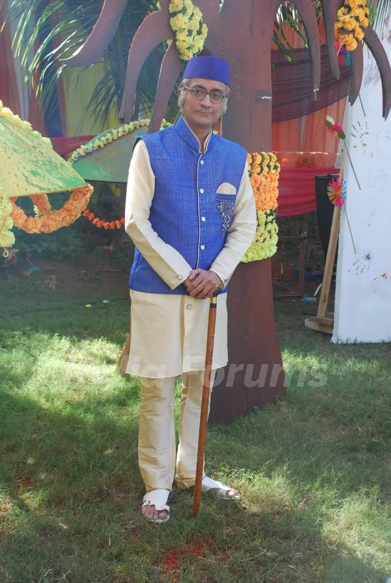 Amit Bhatt at Sab TV's Holi Celebration