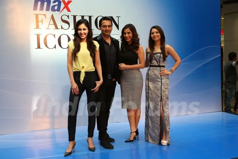 The judges at the Max Fashion Icon India 2015