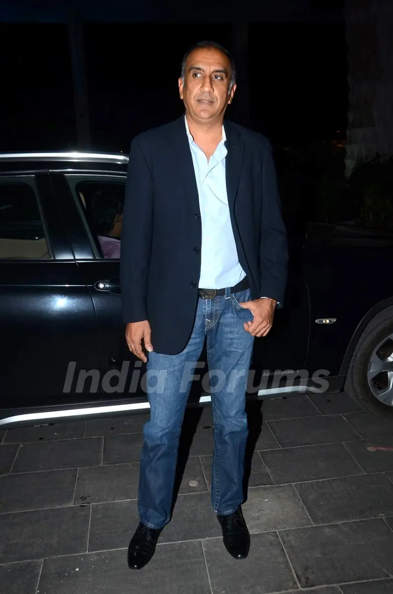 Milan Luthria was at Tulsi Kumar's Wedding Reception