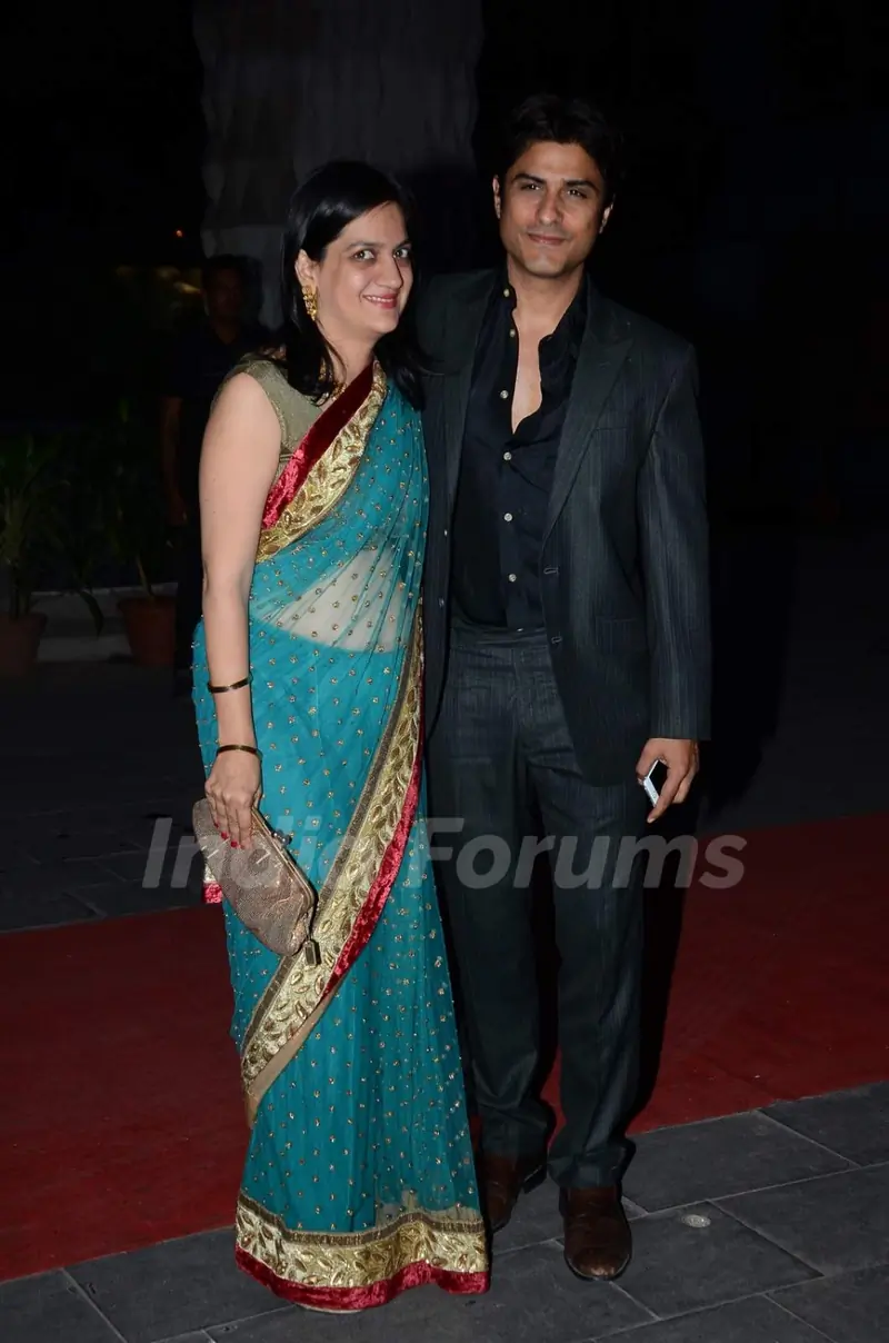Vikas Bhalla at Tulsi Kumar's Wedding Reception