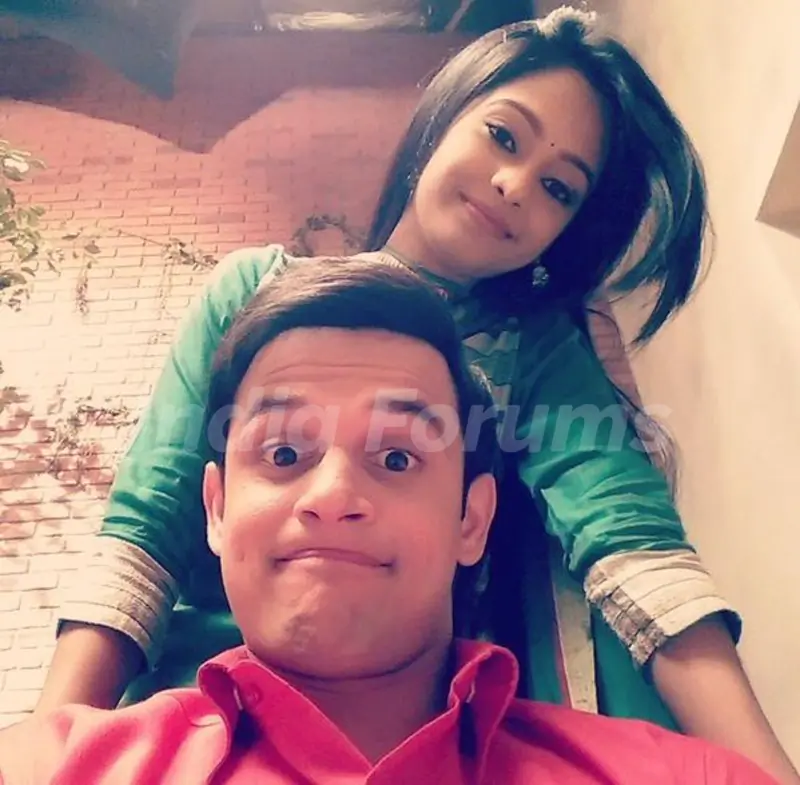 Ravish Desai with Mugdha Chaphekar