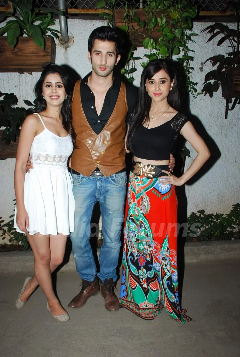 The cast at the Special Screening of Badmashiyaan