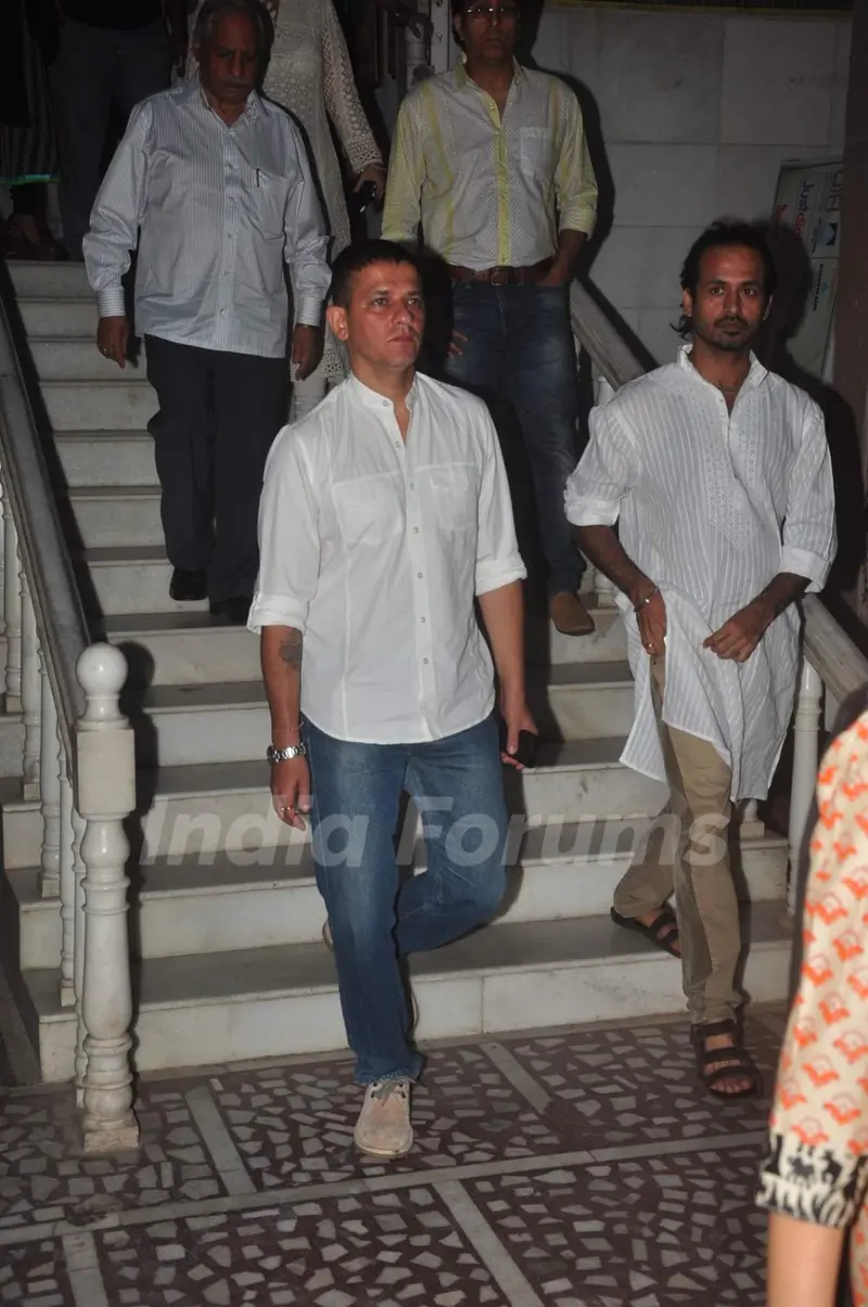 Kabir Sadanand was seen at Amit Mehra's Prayer Meet