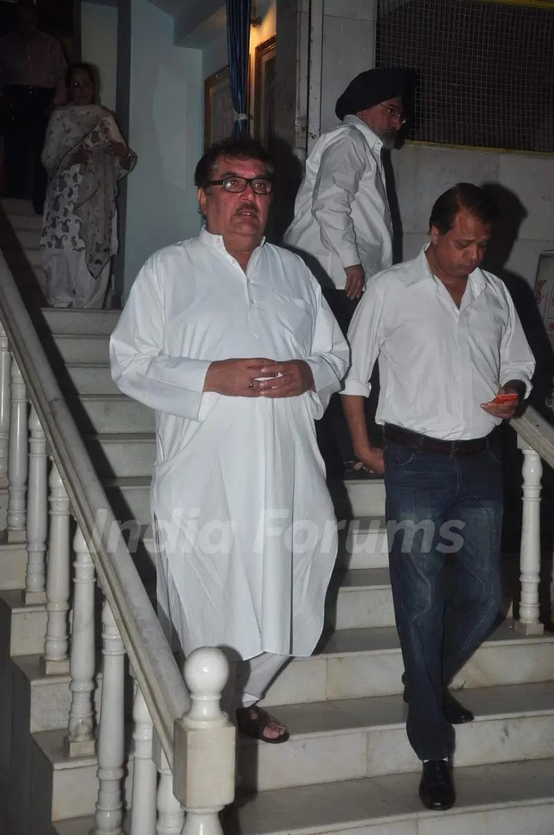 Raza Murad was at Amit Mehra's Prayer Meet
