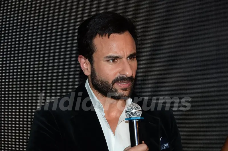 Saif Ali Khan interacts with the audience at Visit Britain Event
