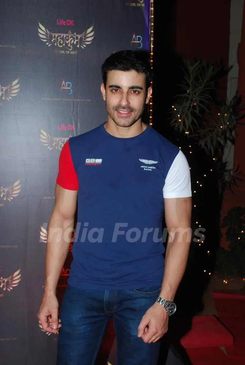 Gautam Rode at the Life OK Mahakumbh Bash