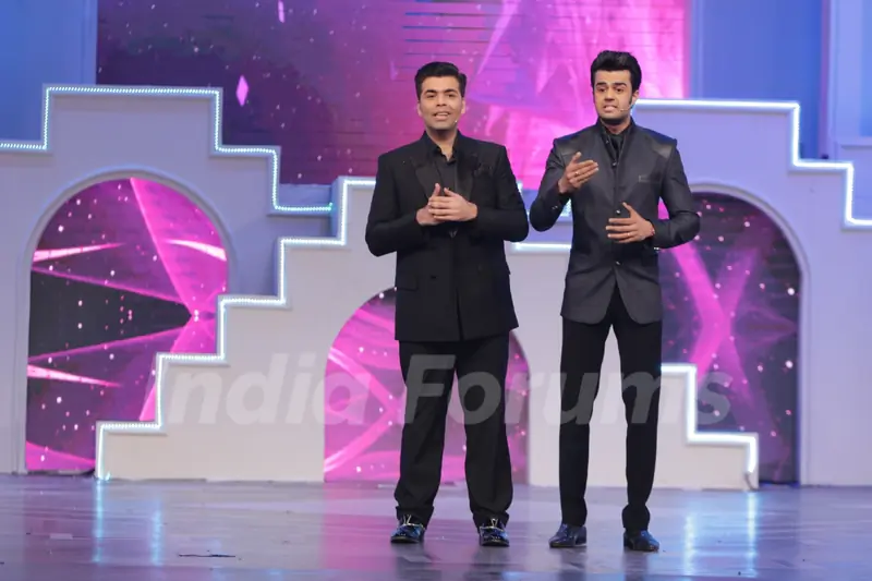 Karan Johar and Manish Paul host the Television Style Awards