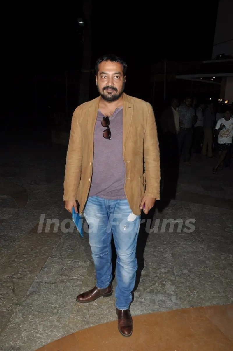 Anurag Kashyap was at the Censor Issues Meet
