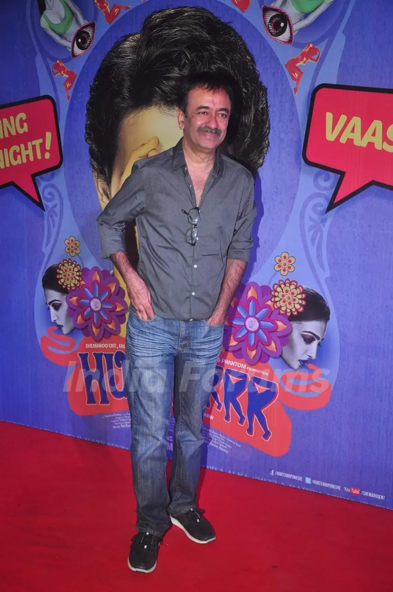 Rajkumar Hirani poses for the media at the Premier of Hunterrr