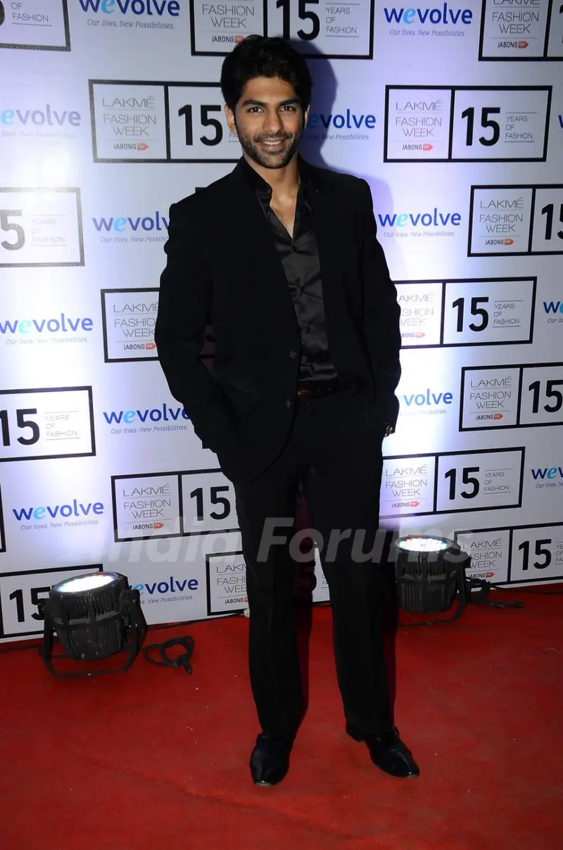 Taaha Shah at the Lakme Fashion Week 2015 Day 1