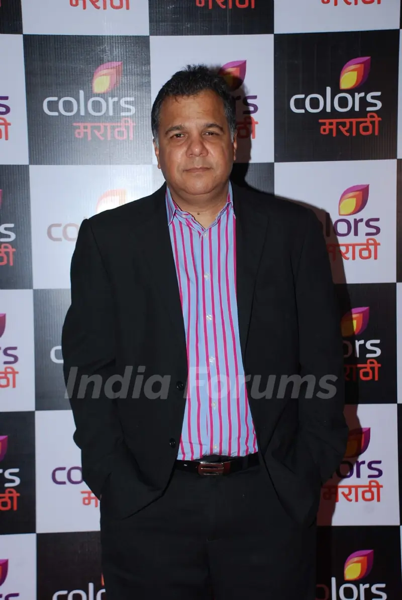 Raj Nayak poses for the media at the Launch of Colors Marathi